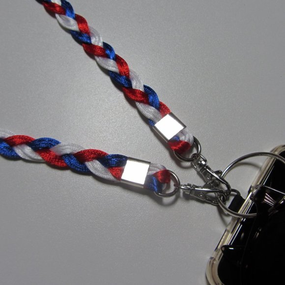 Braided Universal Phone Lanyard, Sports Team Colors, Buffalo Football - Picture 7 of 11